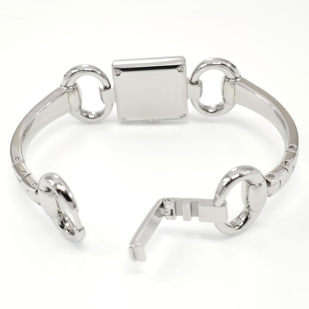 Gucci Tornabuoni 120 stainless steel bangle clip