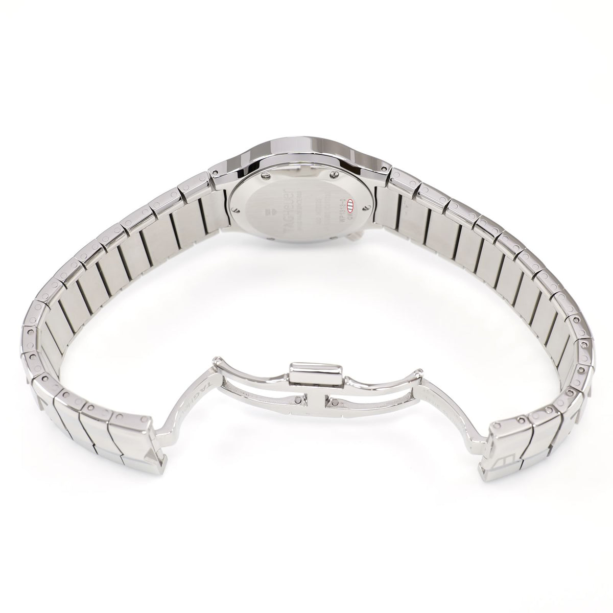 TAG Heuer Alter Ego WP1313-0 stainless steel BA0751 bi folding clasp