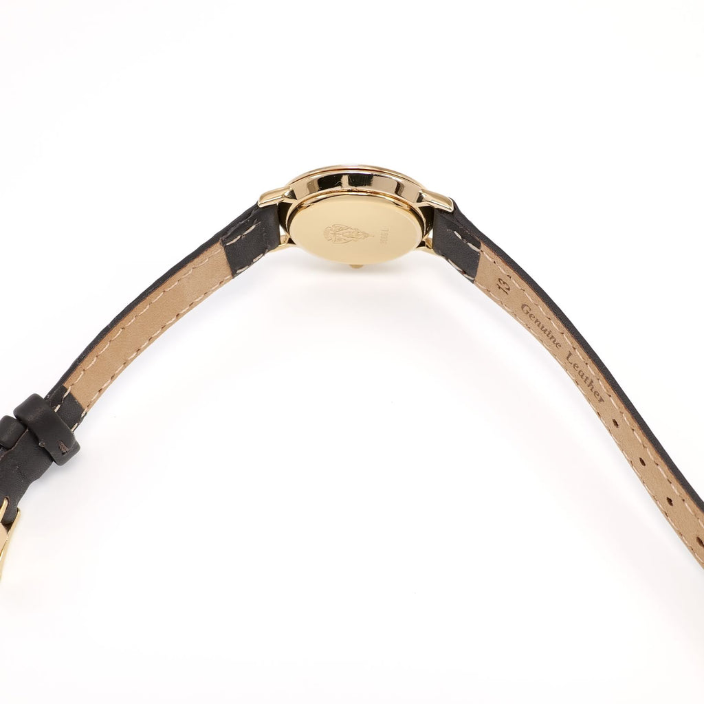 Gucci 3000L two piece brown leather strap