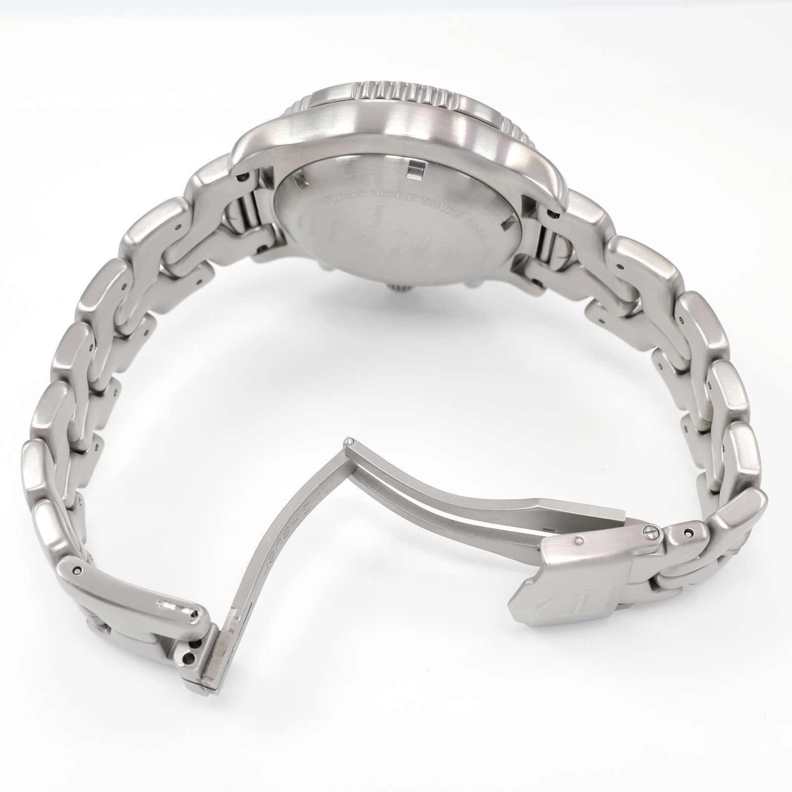 TAG Heuer Link Chronograph CT2115 stainless steel folding clasp