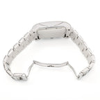 Bulgari Rettangolo RTC 49 S stainless steel bi folding clasp