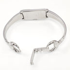 Gucci G-Line 109 stainless steel bangle clip