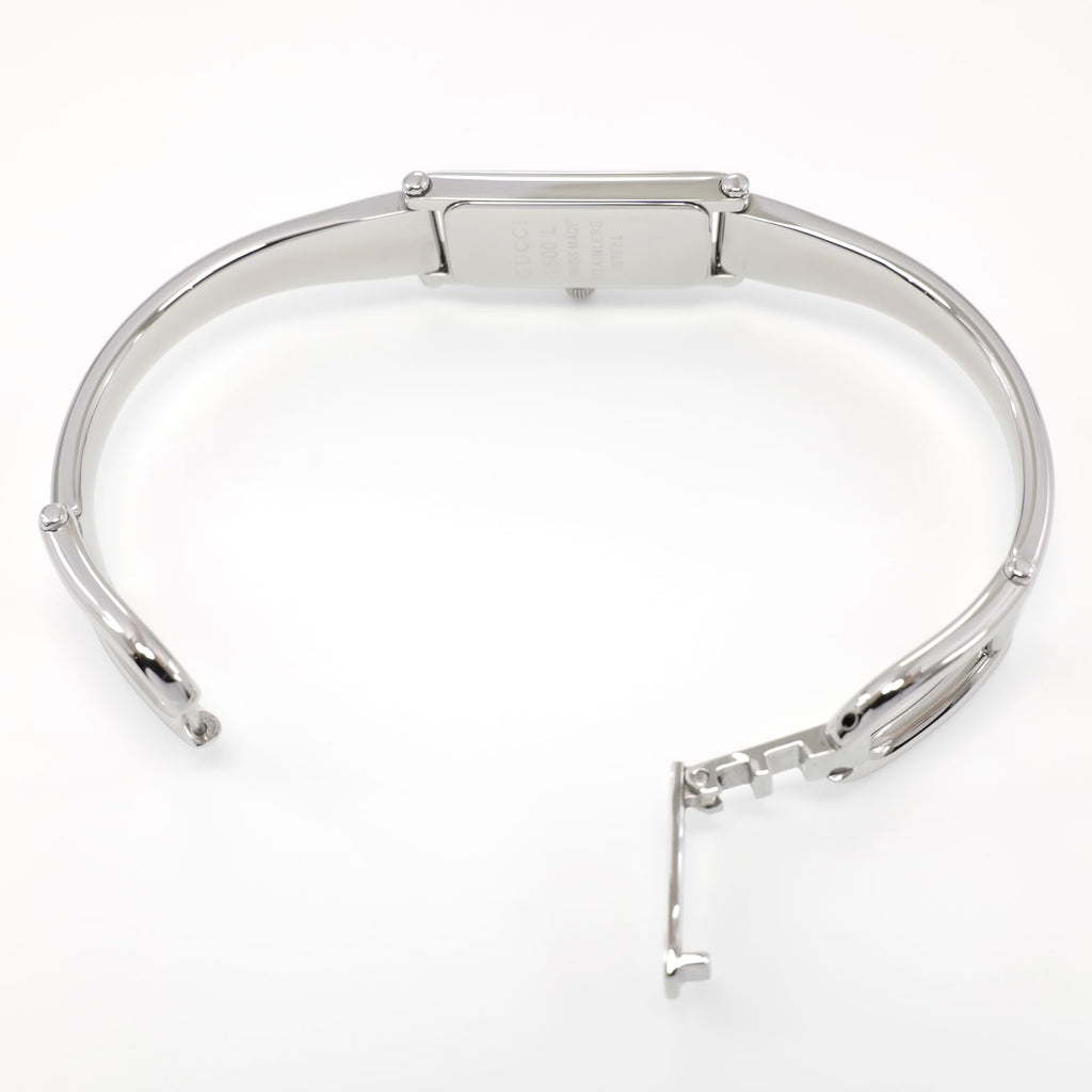 Gucci 1500L stainless steel bangle open