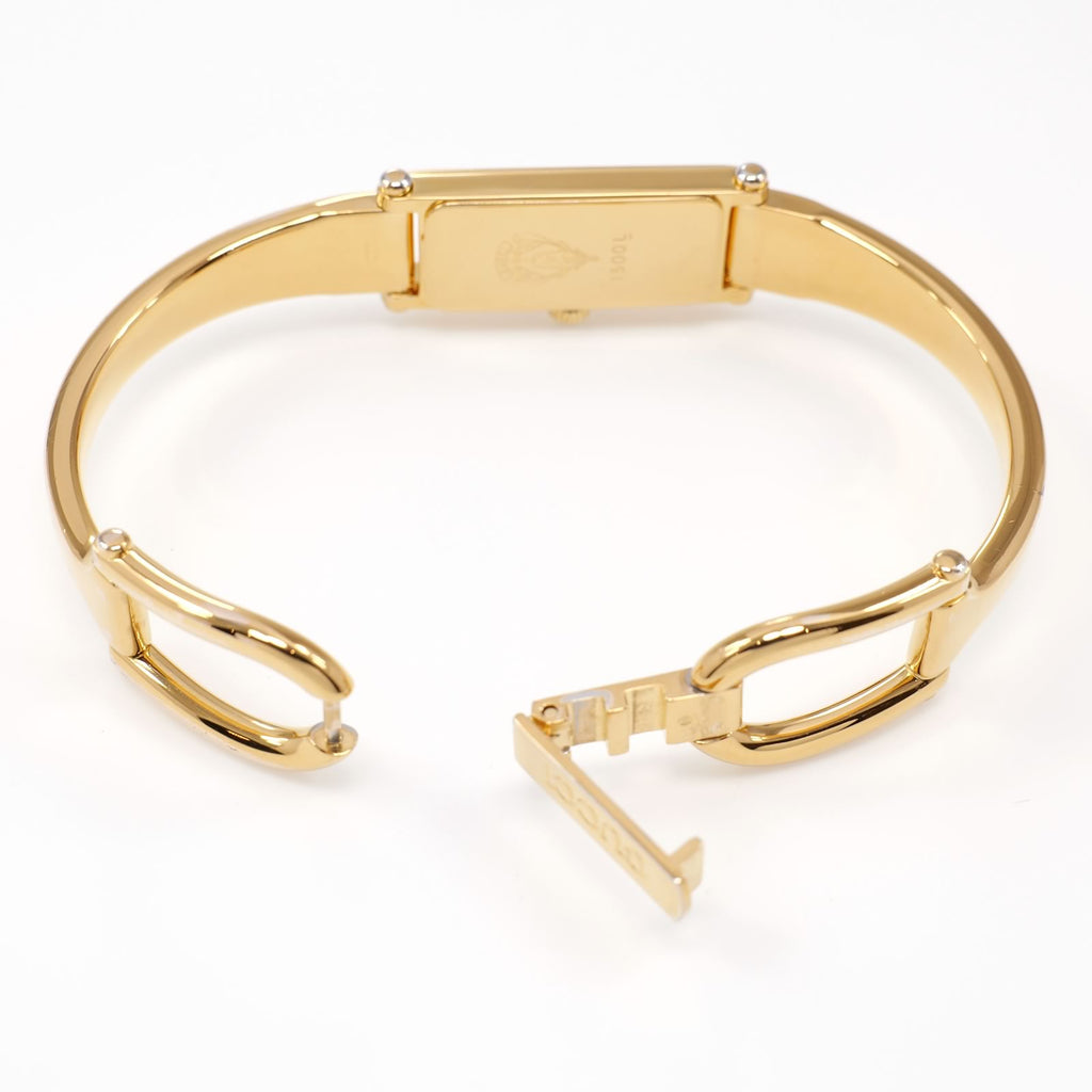 Gucci 1500L 18k Gold Plated bangle clip