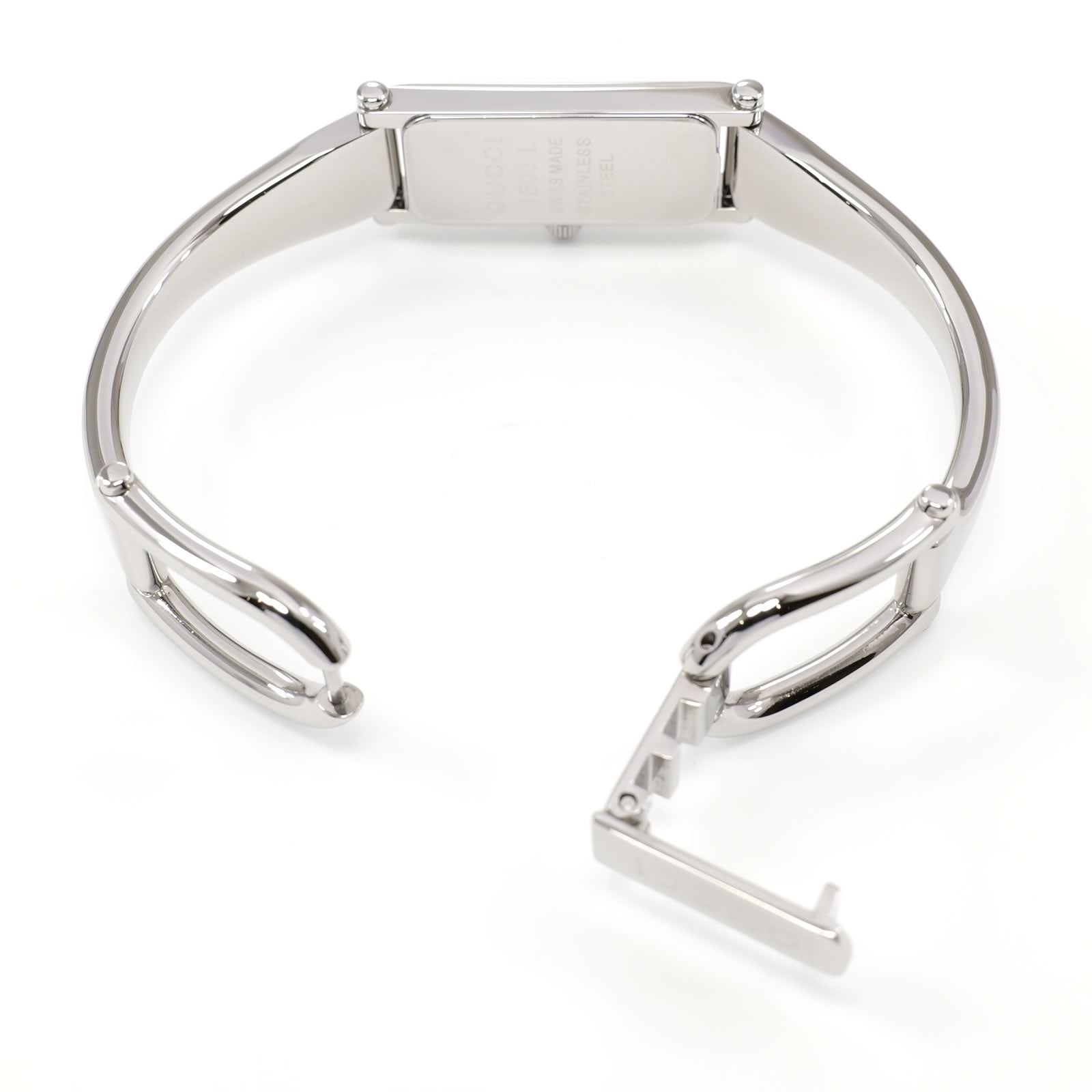 Gucci 1500L Stainless Steel bangle clip