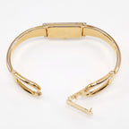 Gucci 1500L 18k Gold Plated Bangle clip