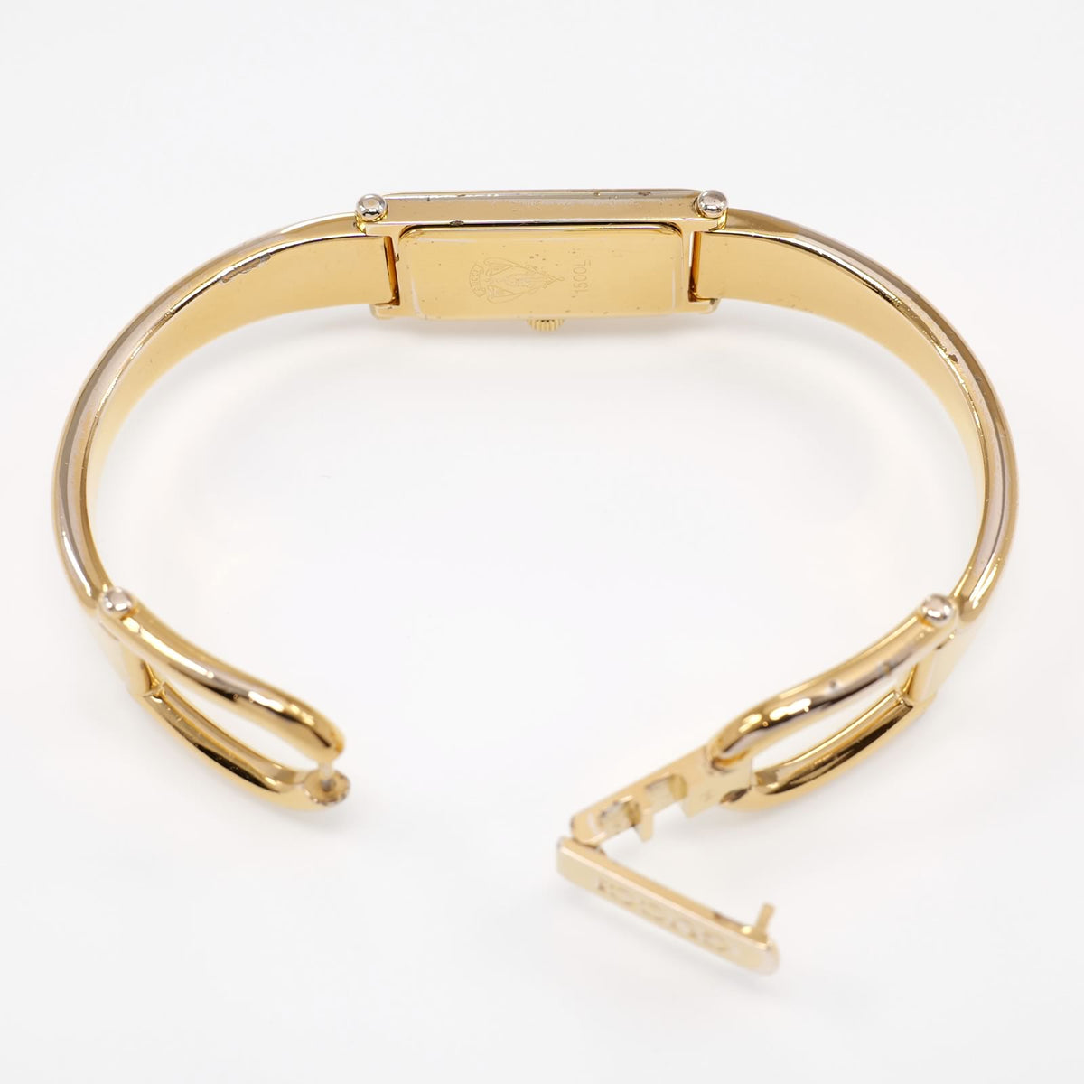 Gucci 1500L 18k Gold Plated Bangle clip