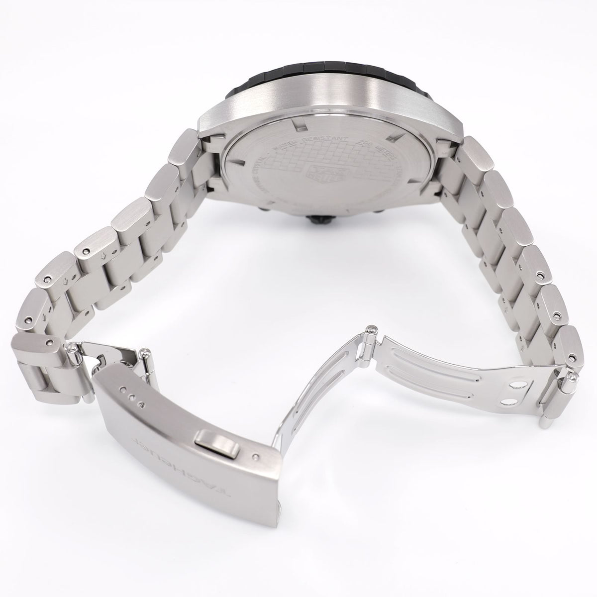 TAG Heuer Formula 1 Chronograph CAZ1010 stainless steel FAA074-0 folding clasp