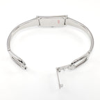 Gucci 1500L stainless steel bangle clip