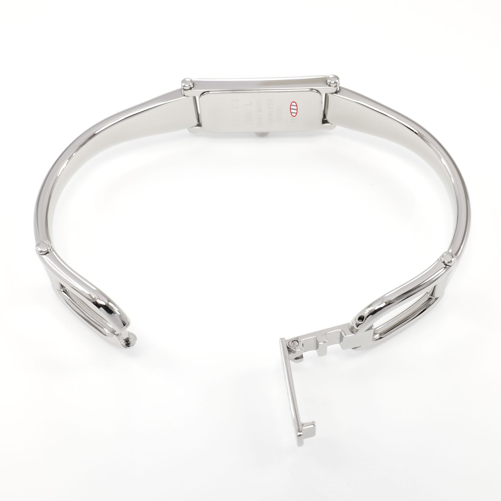 Gucci 1500L stainless steel bangle clip
