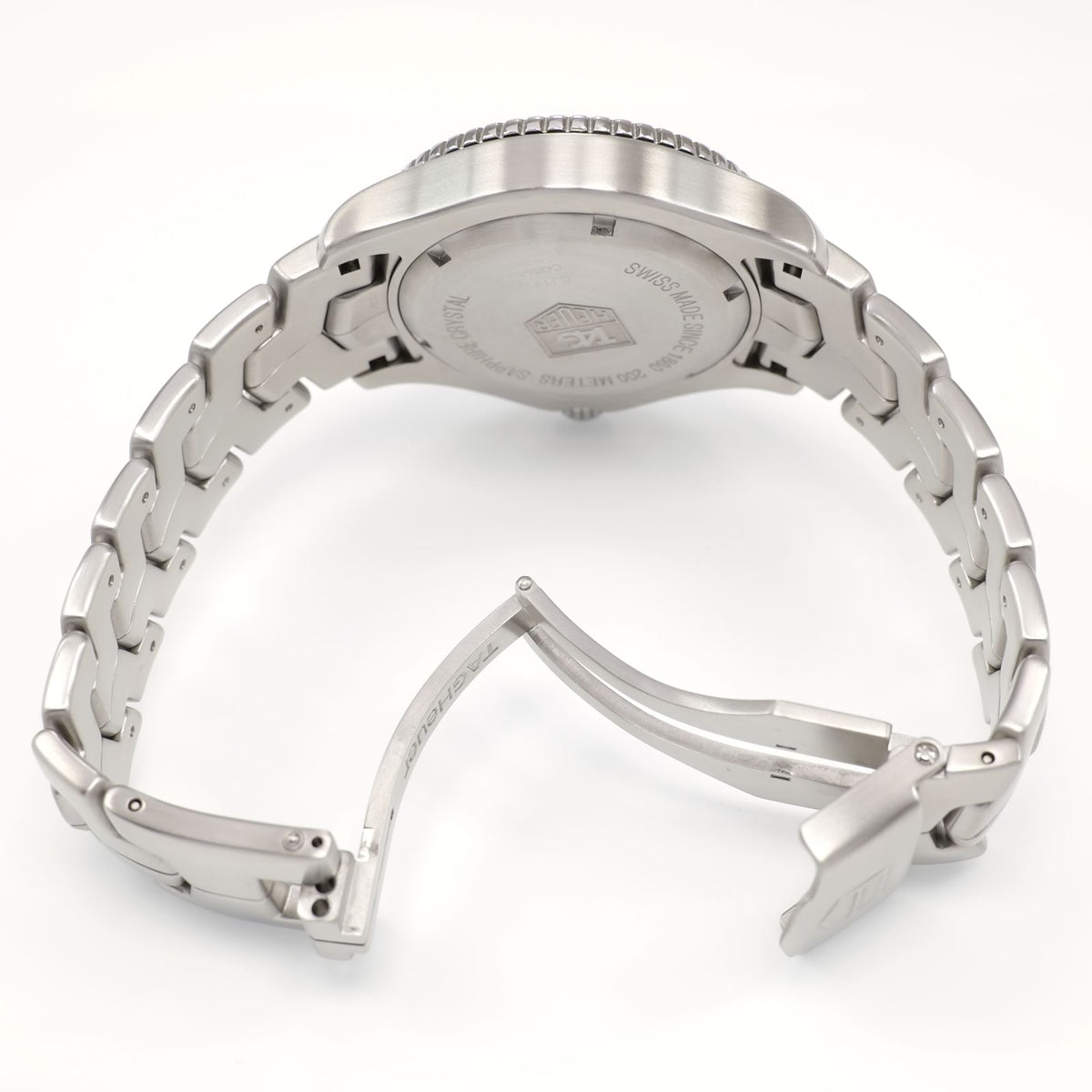 TAG Heuer Link CJ1110 stainless steel folding clasp