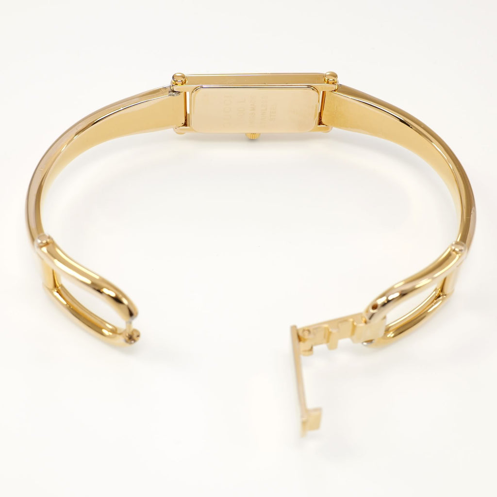 Gucci 1500L 18k Gold Plated Bangle clip
