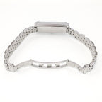 Gucci G-Frame YA127501 stainless steel bi folding clasp