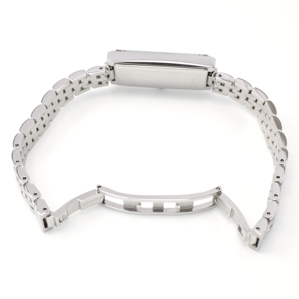 Gucci G-Frame 127.5 stainless steel bi folding clasp