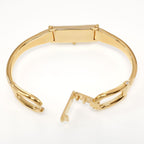 Gucci 1500L 18k Gold Plated Bangle