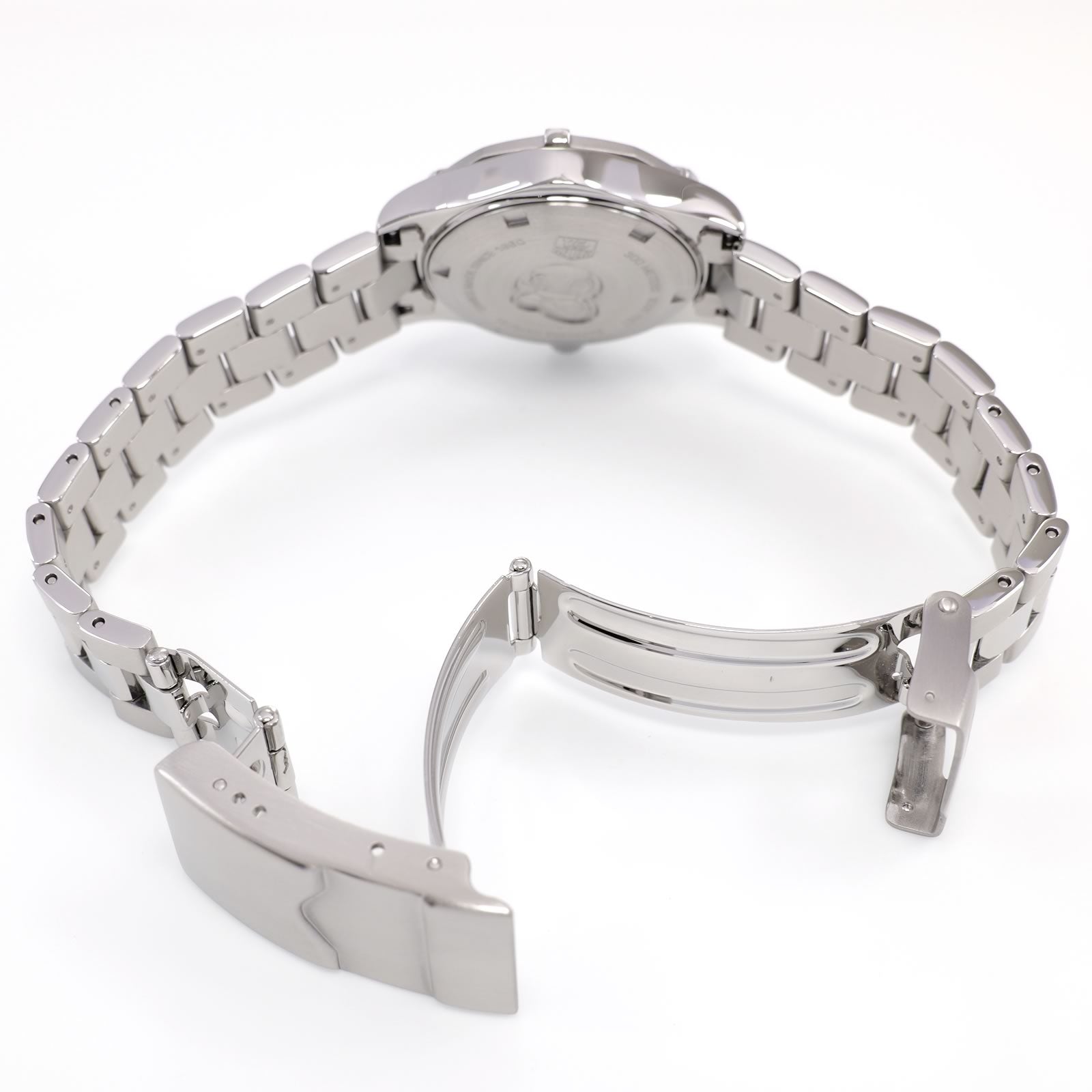 TAG Heuer Aquaracer WAF1412 stainless steel folding clasp