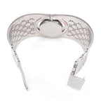 Gucci Twirl 112 stainless steel bangle clip