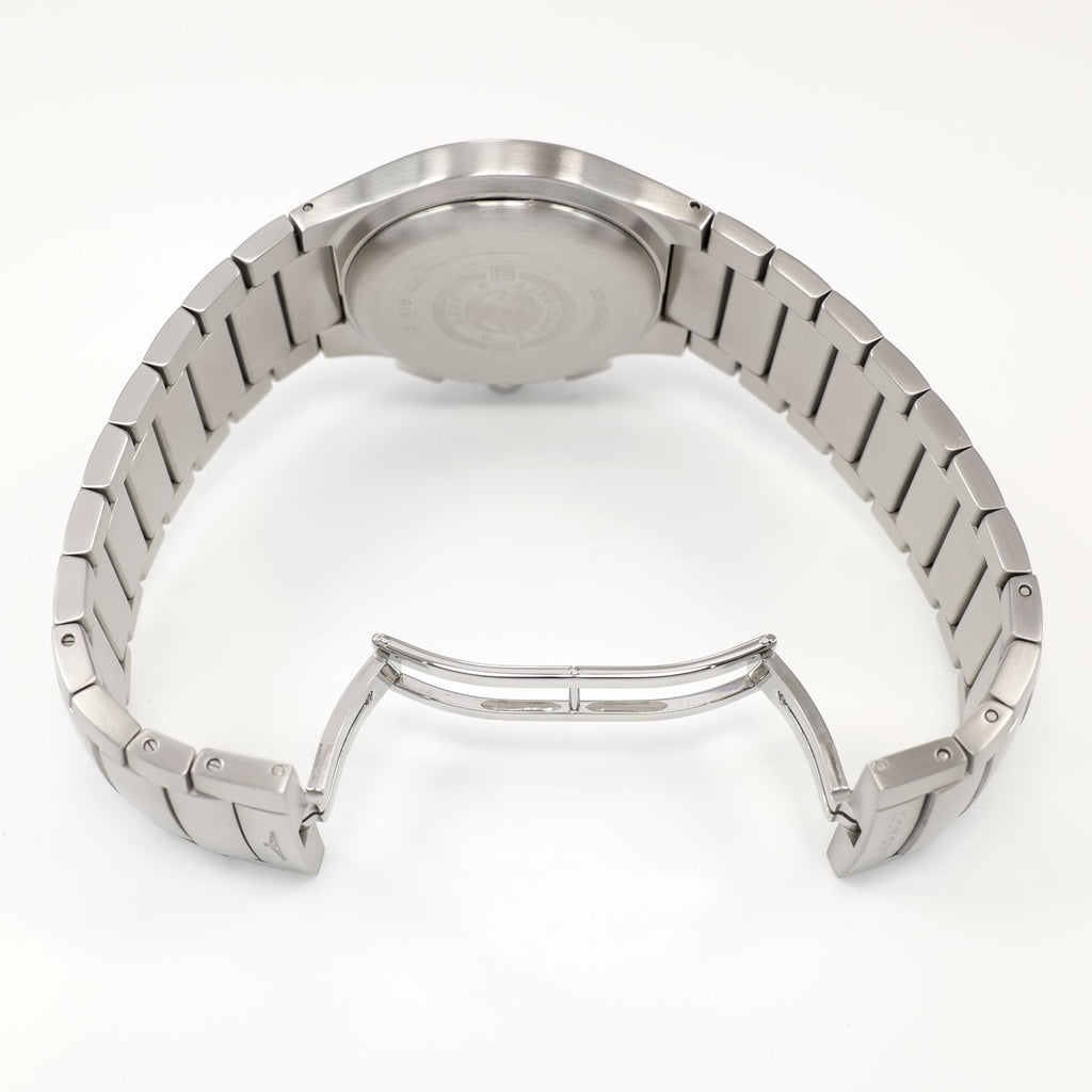 Longines Oposition L3.618.4 stainless steel bi folding clasp