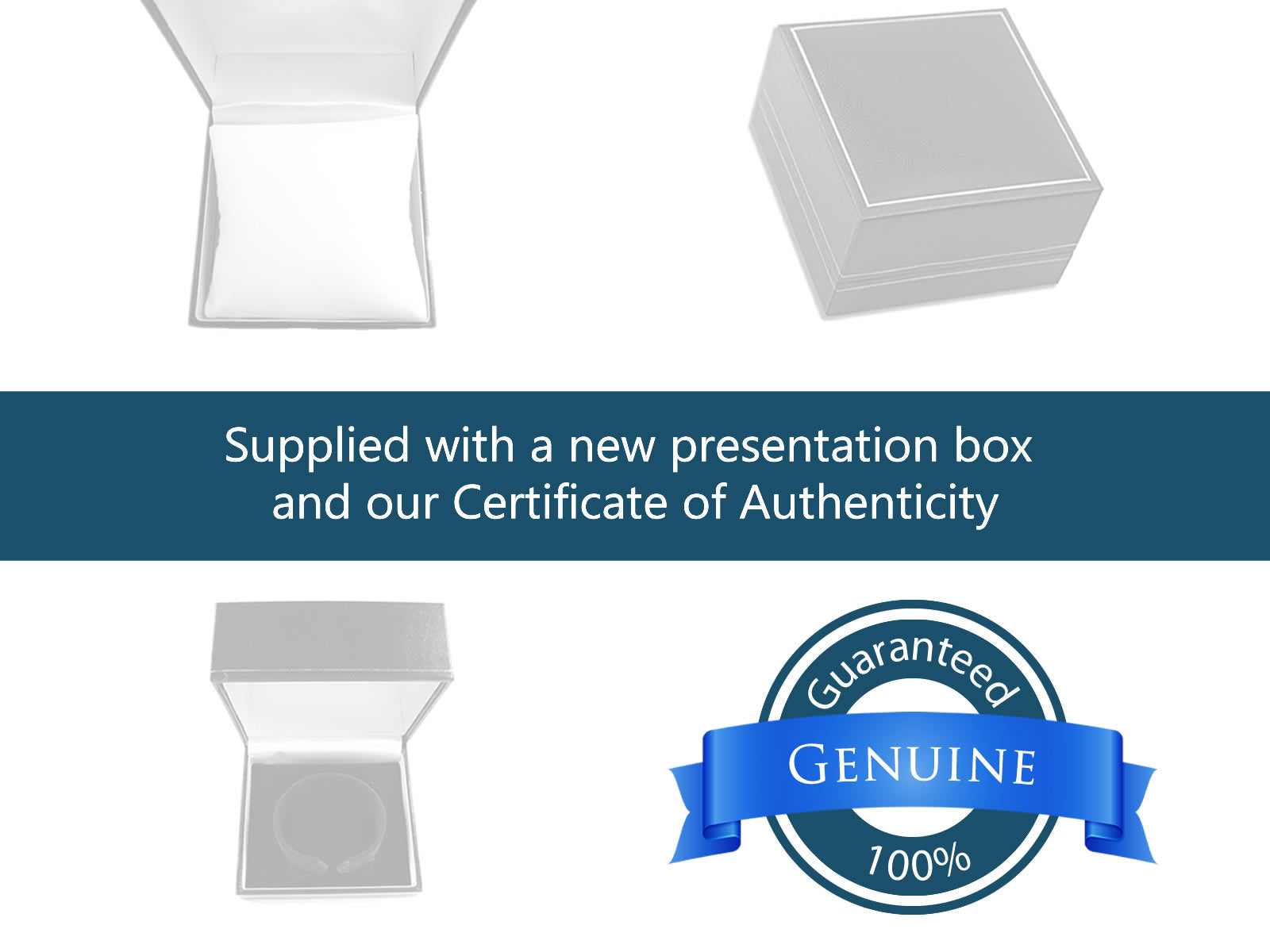 New presentation box and our Certificate of Authenticity