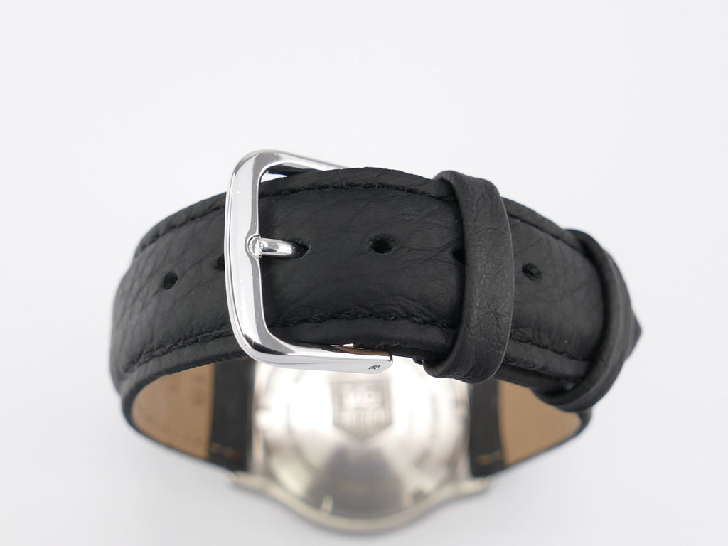TAG Heuer SEL WI1211 black leather strap