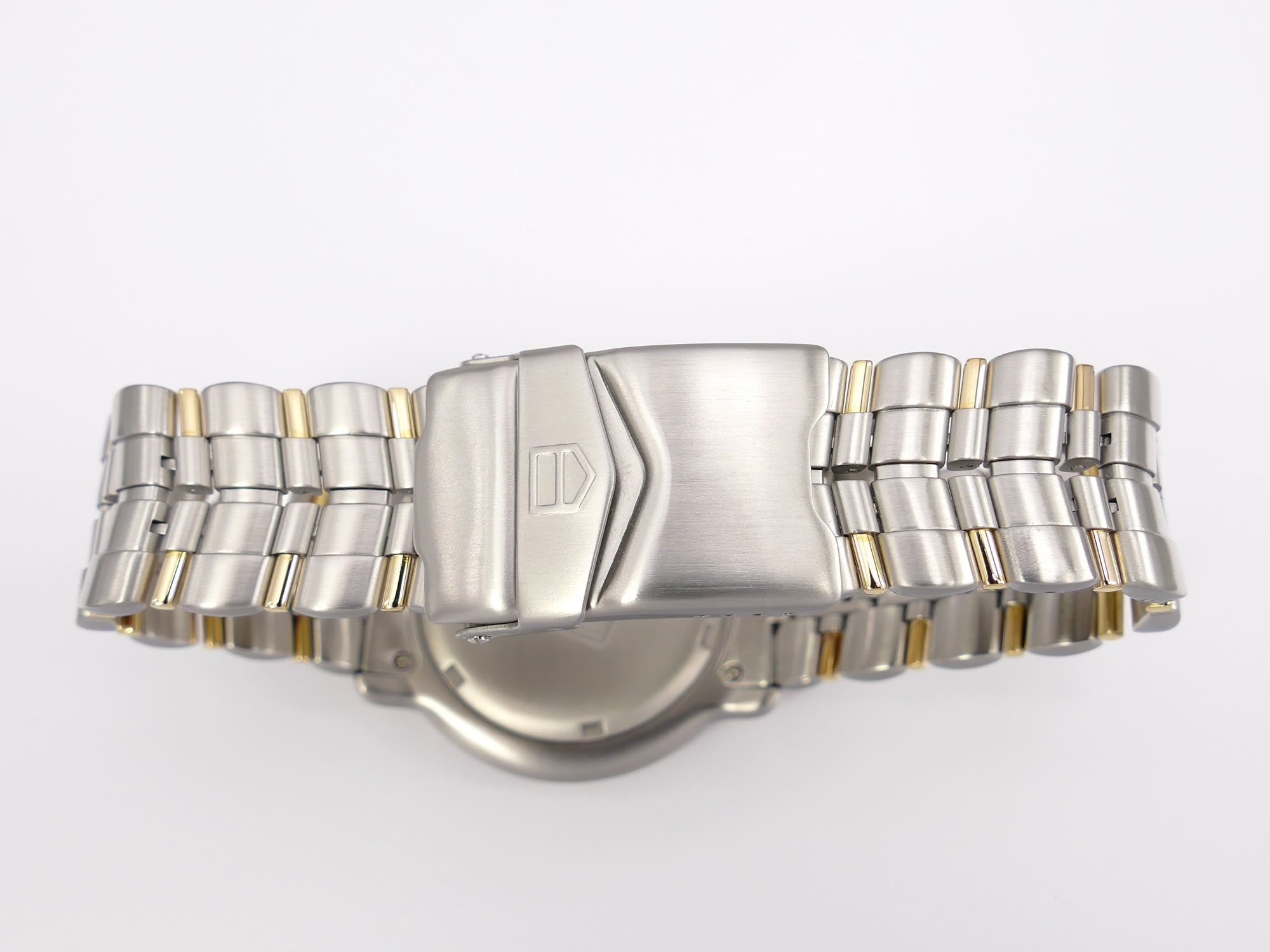TAG Heuer 6000 WH1151 Stainless Steel & Solid 18k Gold BD0678 bracelet