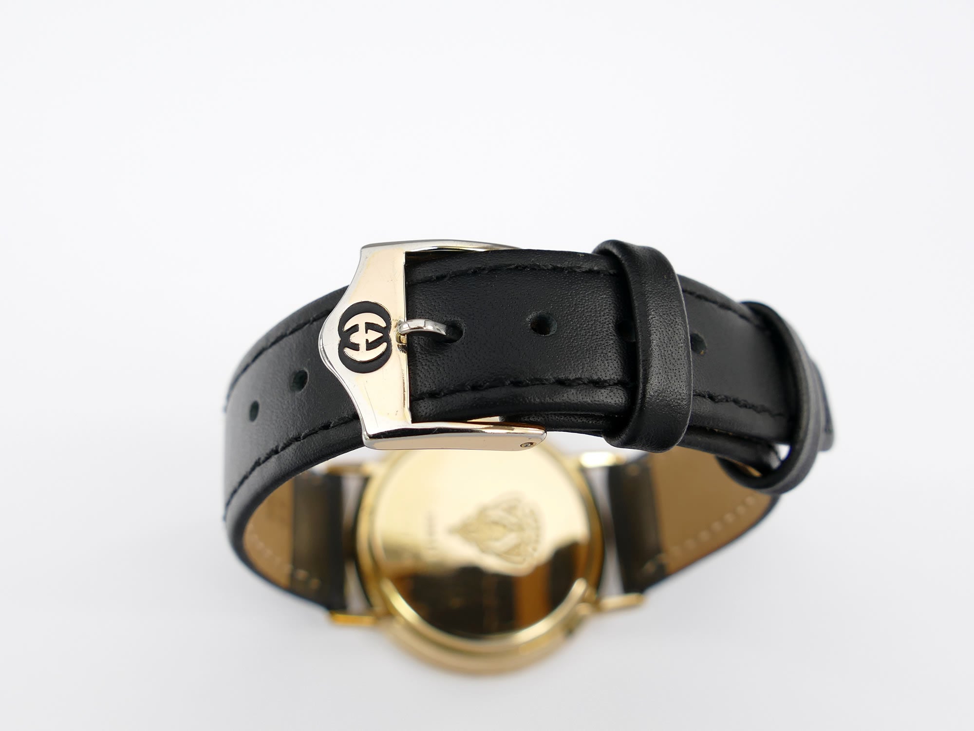Gucci 3000M Black leather strap