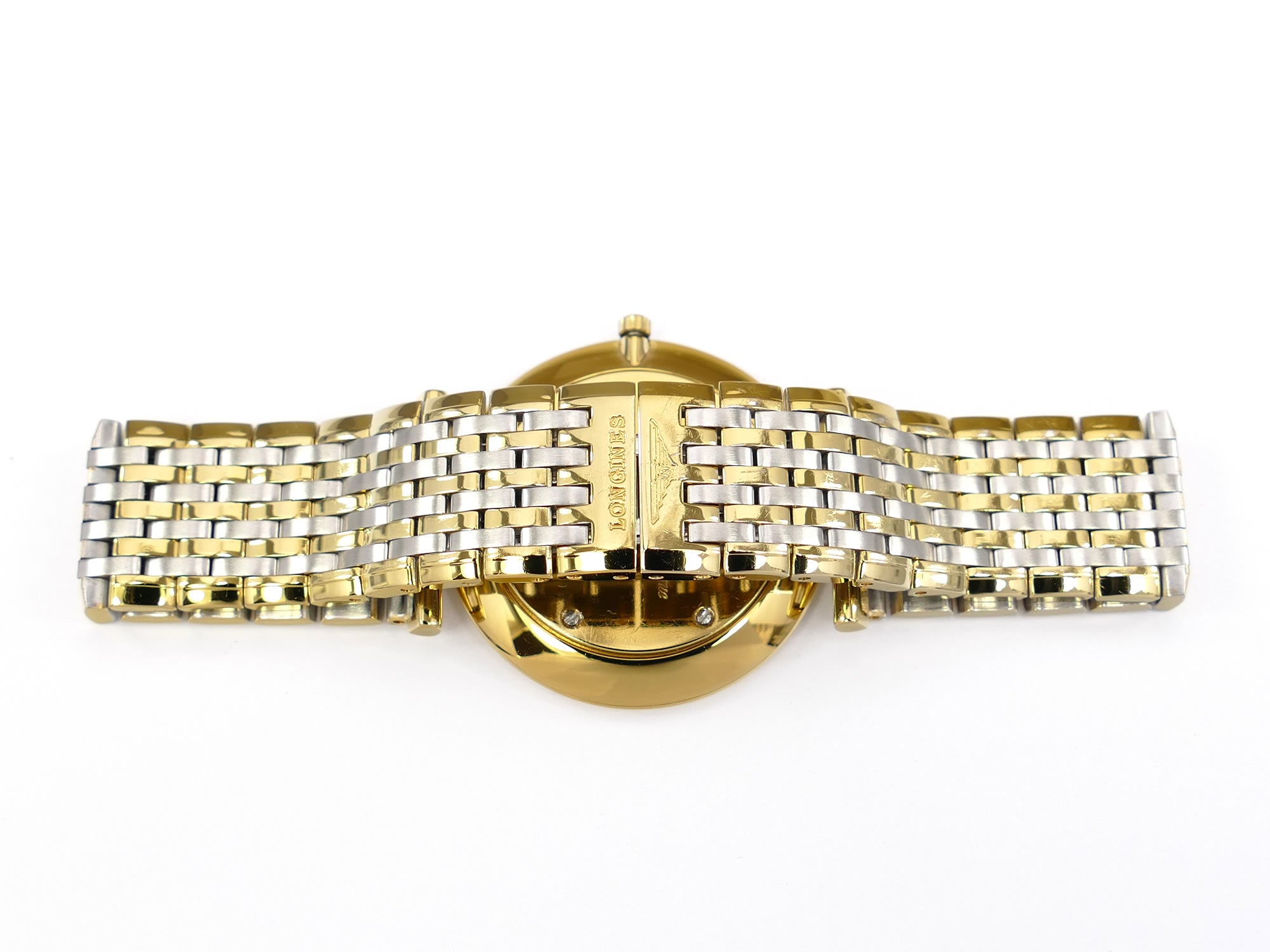 Longines La Grande Classique L4.709.2 Stainless steel & Gold PVD bracelet