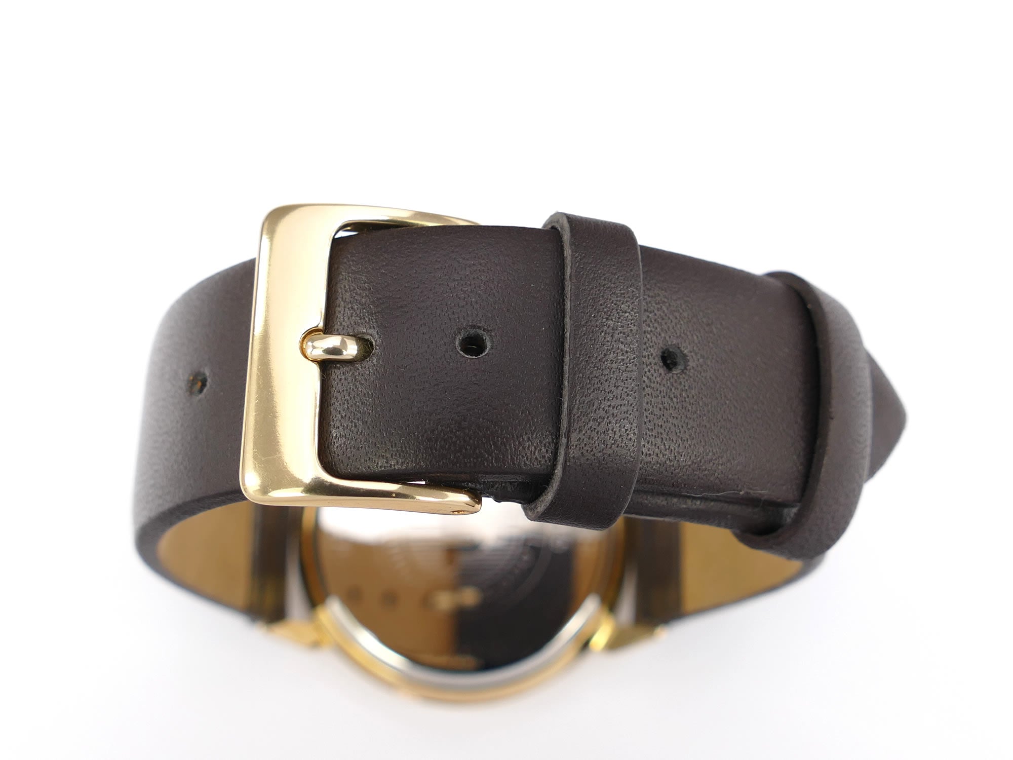 Maurice Lacroix Les Classiques brown leather strap