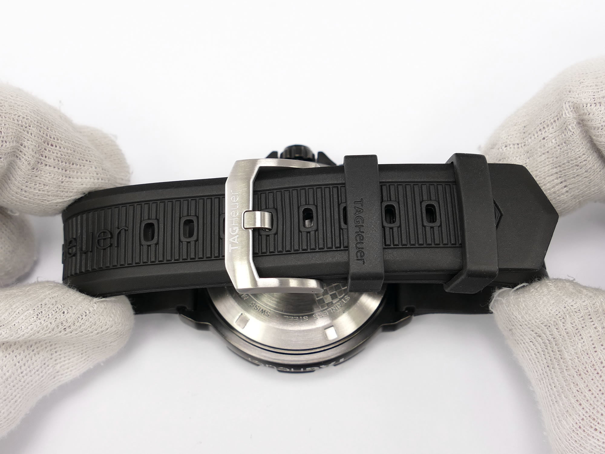 TAG Heuer Formula 1 CAH1012 Black New Rubber Strap BT0717