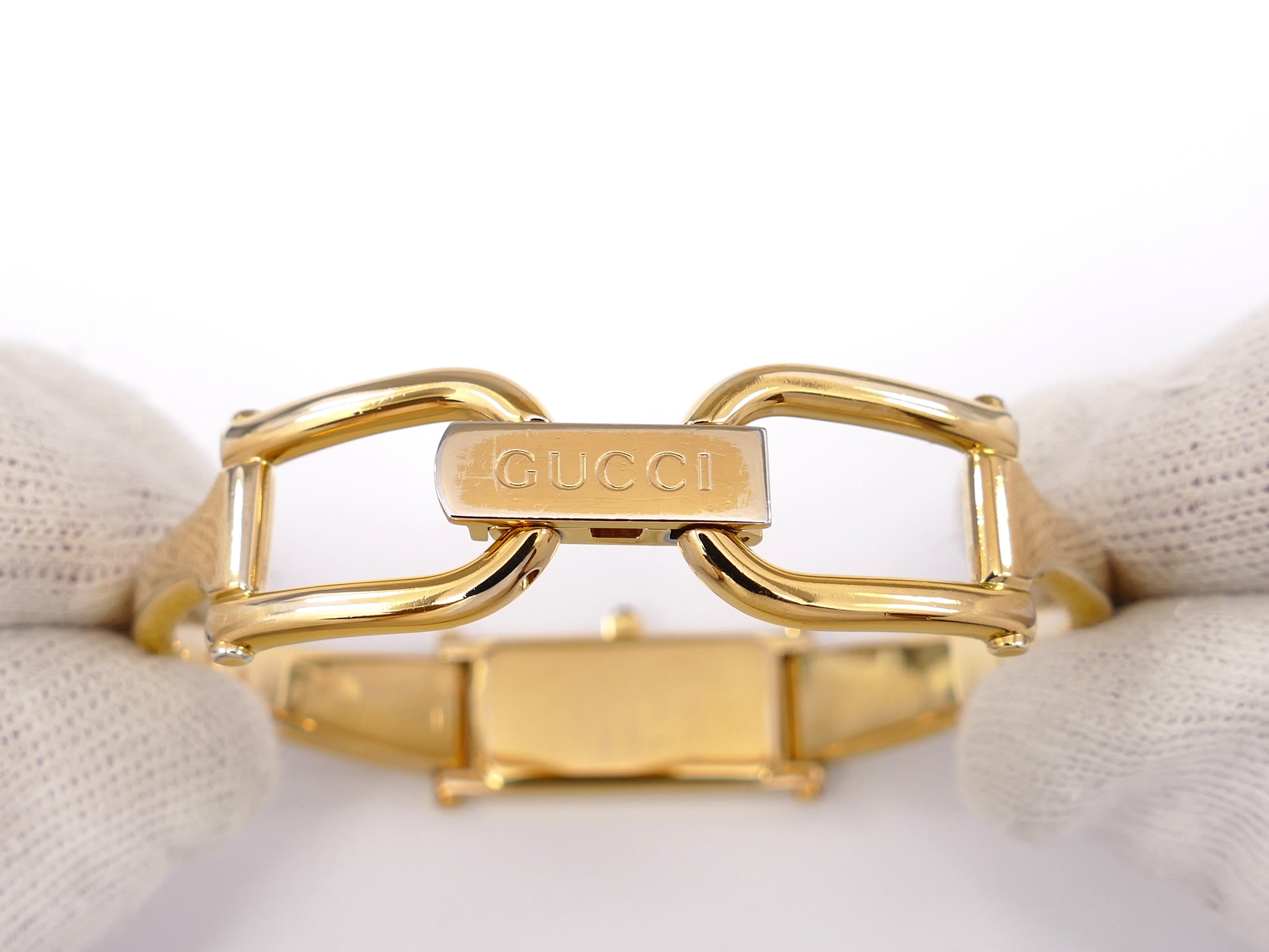 Gucci 1500L 18k Gold Plated Bangle 