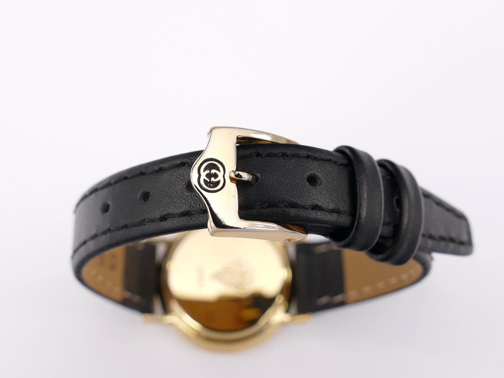 Gucci 3000L 18k gold plated tang buckle