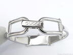 Gucci 1500 L Black stainless steel bangle