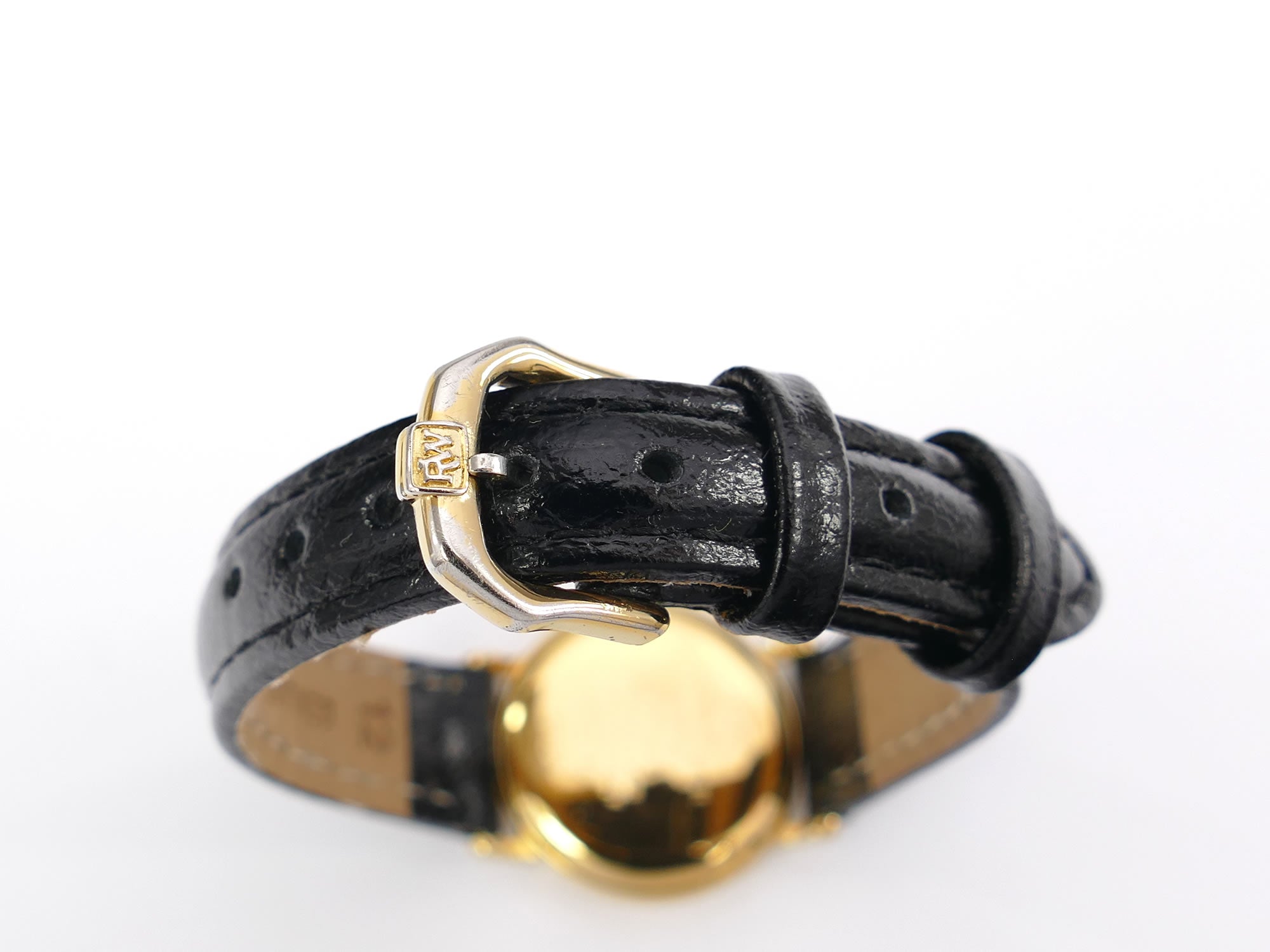 Raymond Weil Traditional 9923 18k gold plated buckle