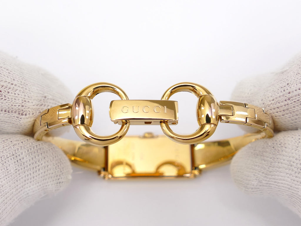 Gucci G-Line 109 18k Gold Plated Bangle
