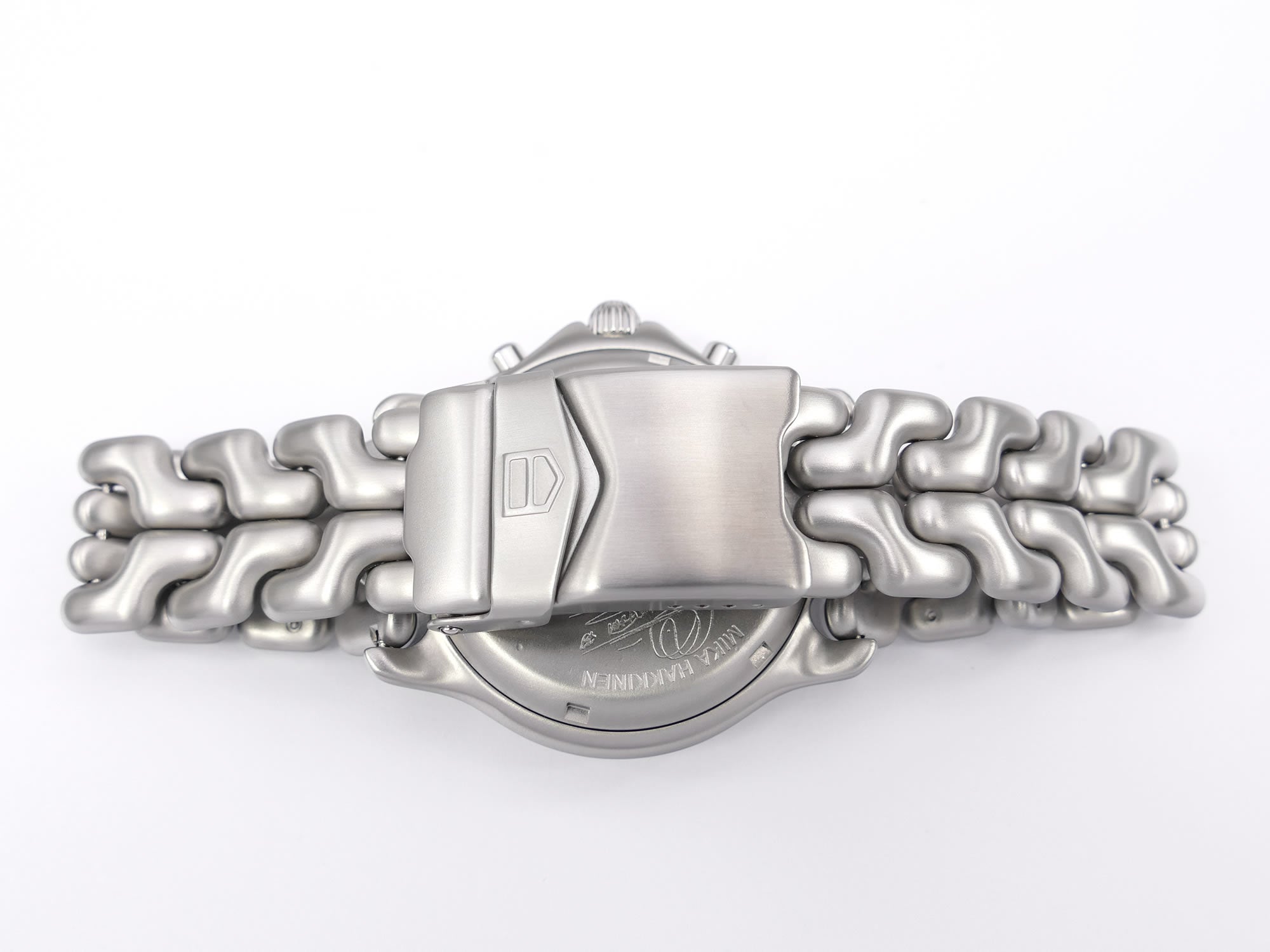 TAG Heuer SEL Chronograph CG1117 stainless steel S-Link BA0473 bracelet