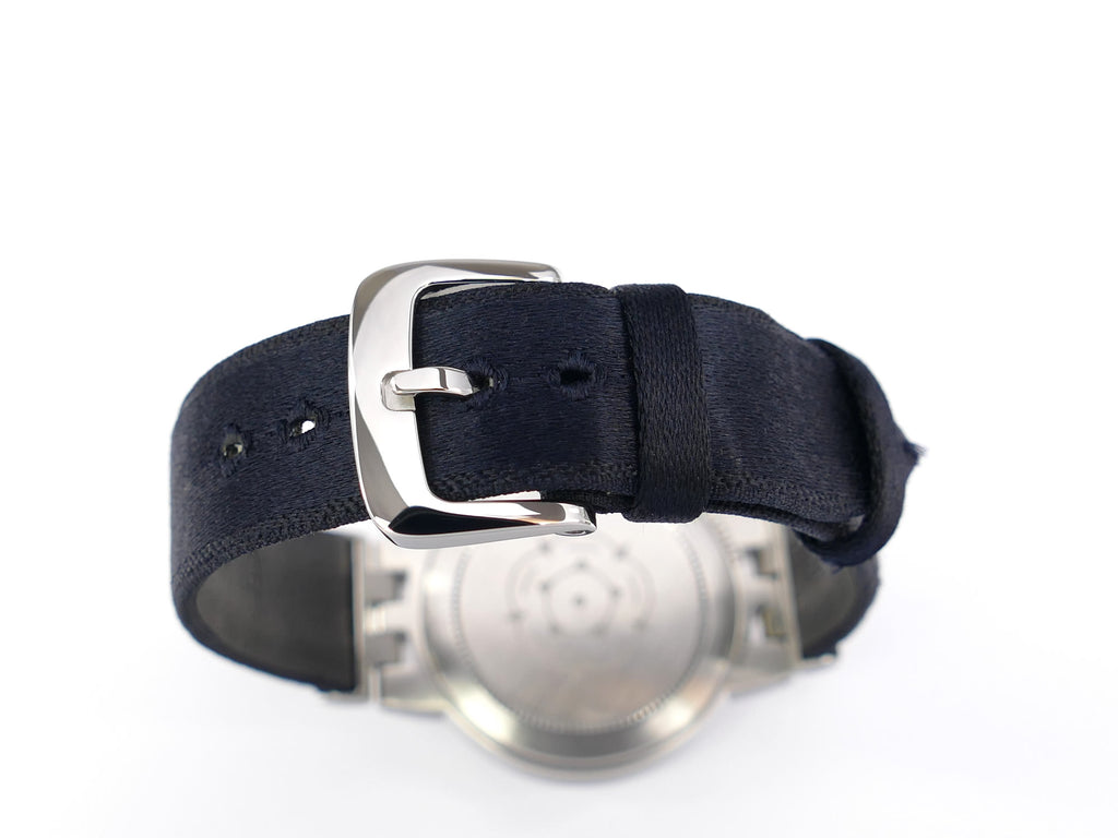 Tudor Clair de Rose 35500 textile navy blue limited edition strap