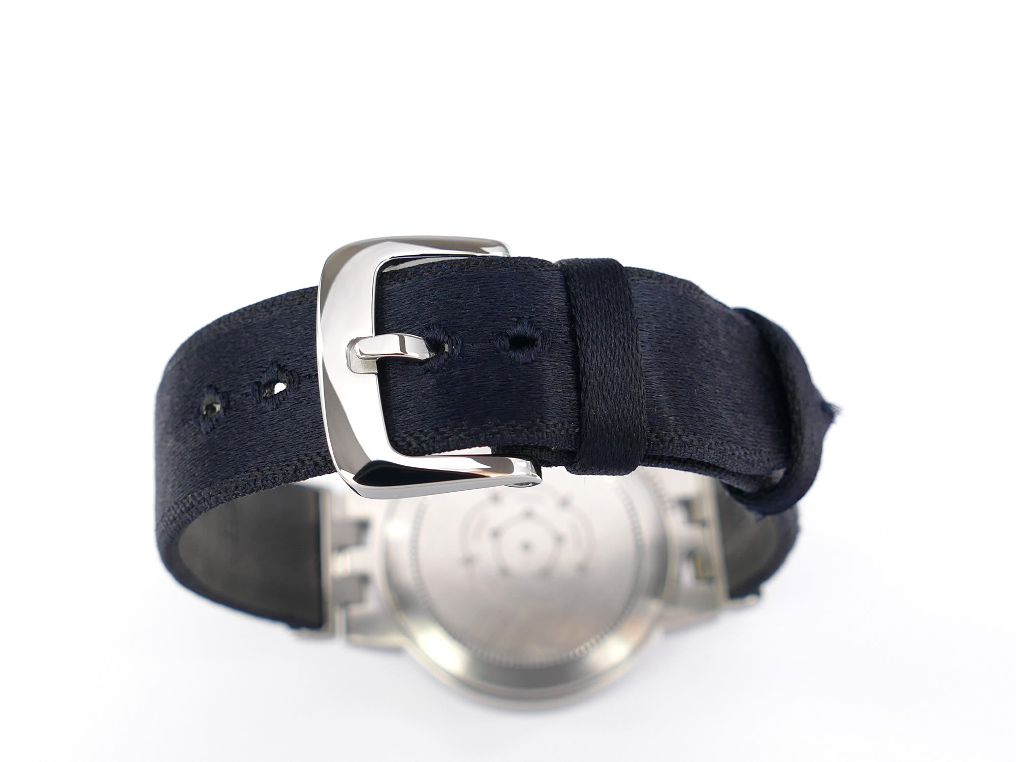 Tudor Clair de Rose 35500 textile navy blue limited edition strap
