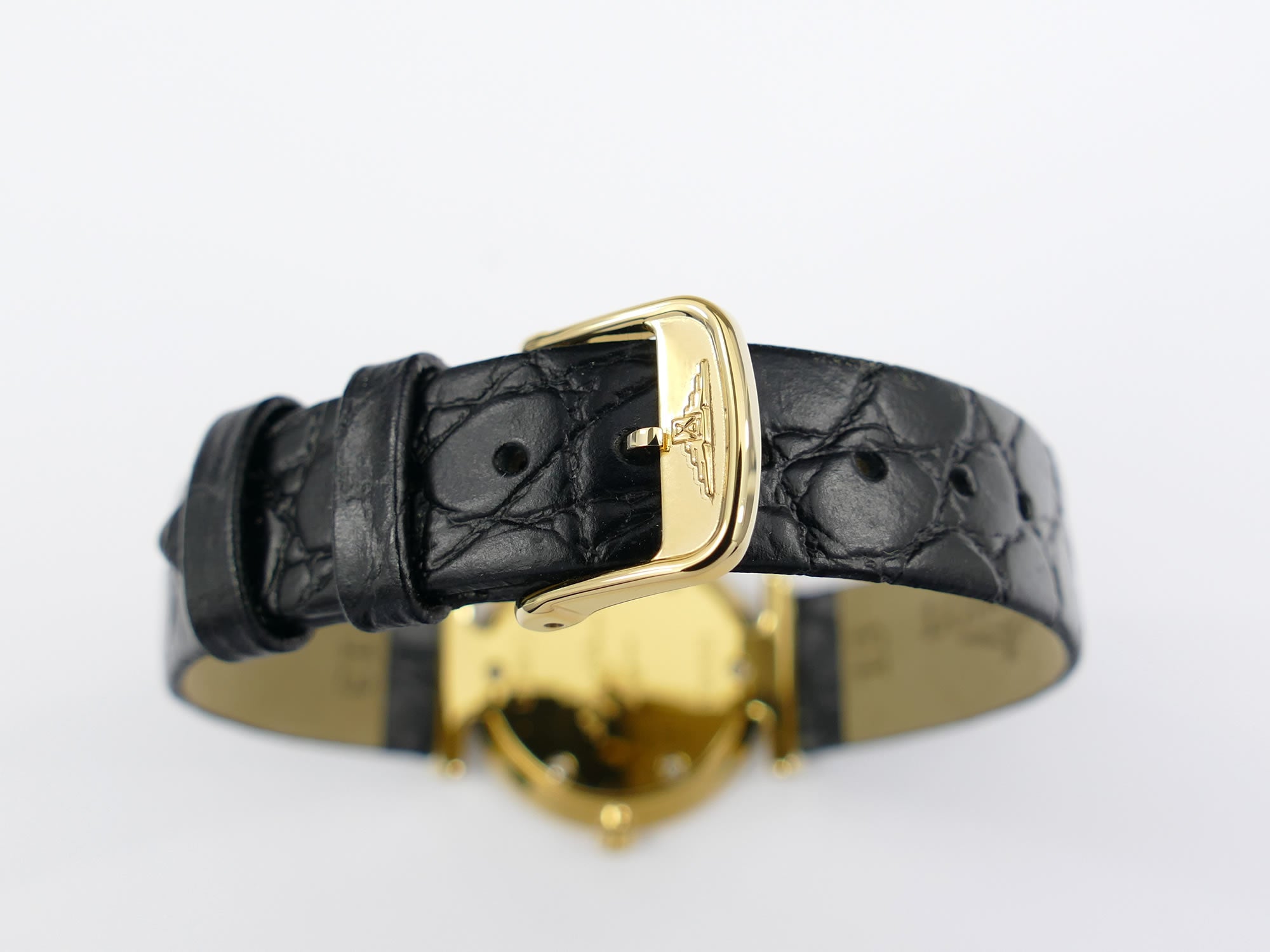 Longines La Grande Classique L4.209.2 black crocodile grain strap