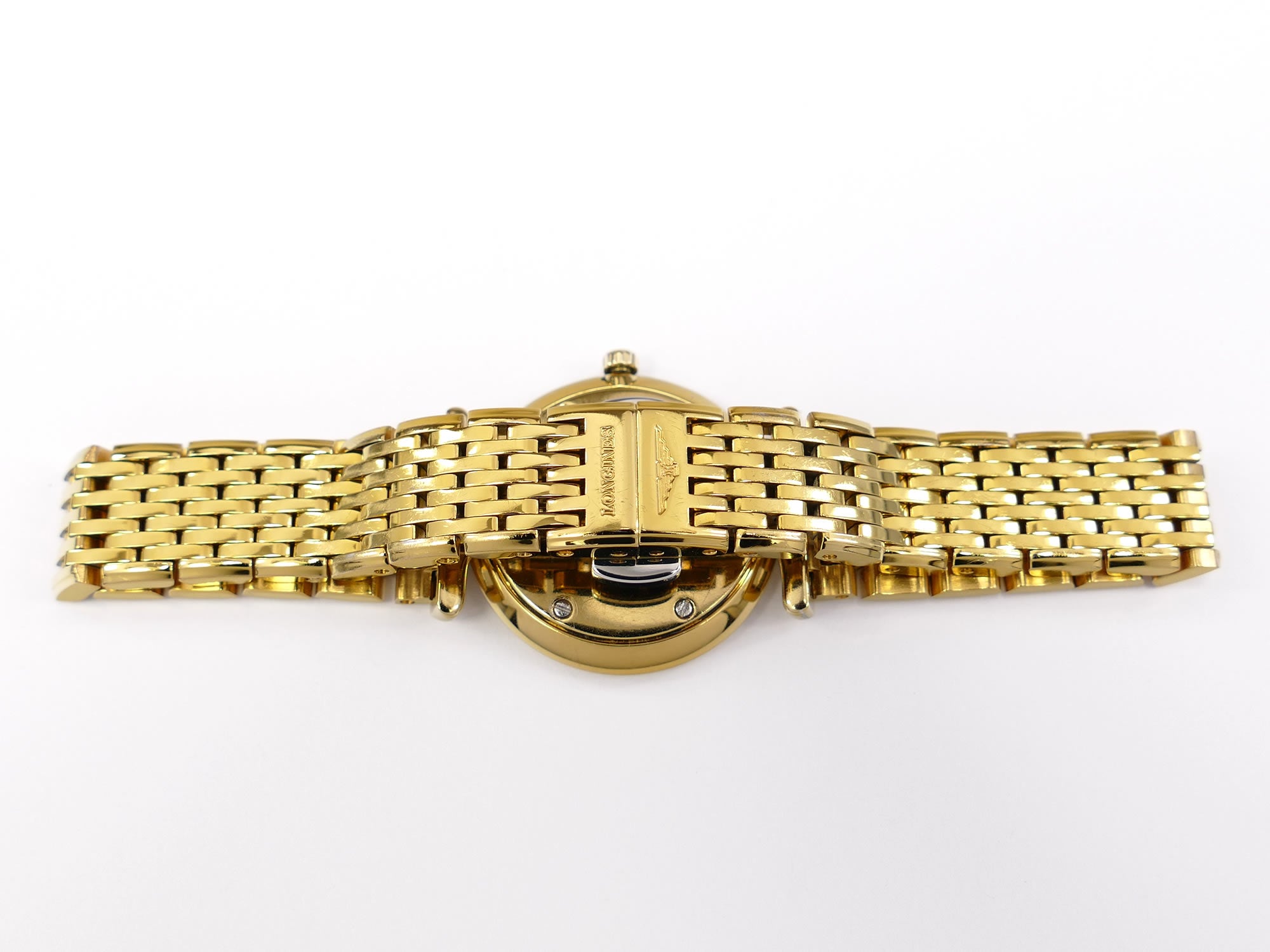 Longines La Grande Classique L4.135.2 Gold PVD bracelet