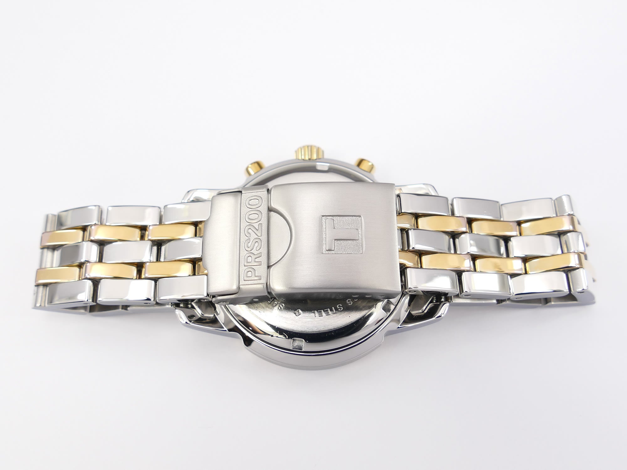 Tissot T-Sport PRS200 Stainless Steel & 18k Gold plated bracelet