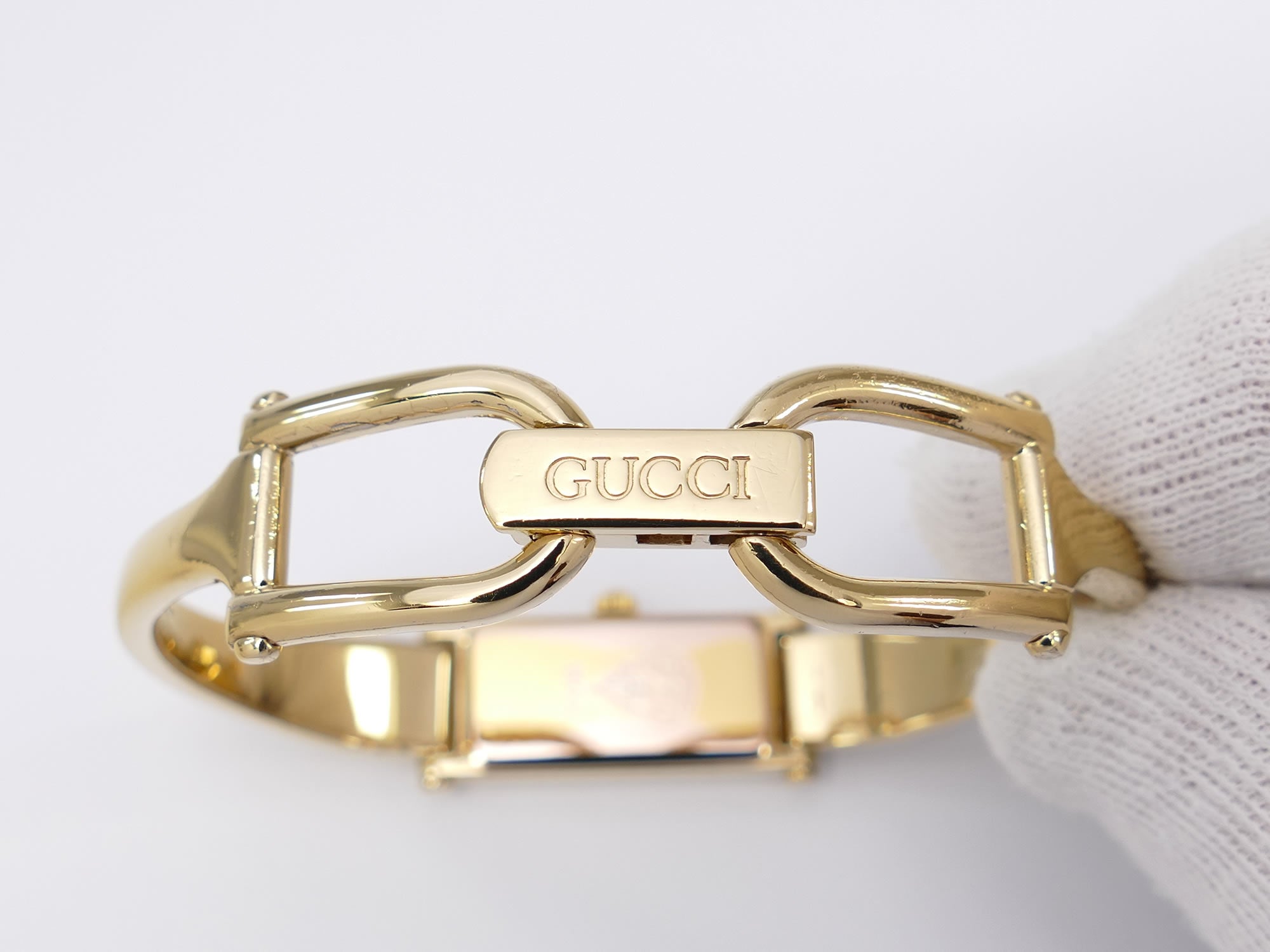 Gucci 1500L 18k Gold Plated Bangle