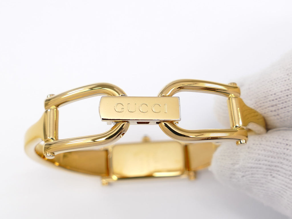 Gucci 1500L 18k Gold Plated Bangle
