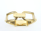 Gucci 1500 L 18k Gold Plated Bangle clip