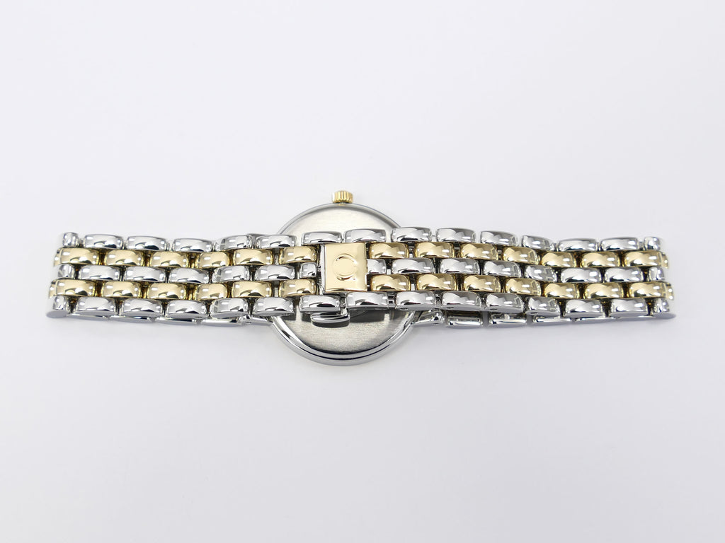 Omega De Ville 7260.33.00 Stainless Steel and 18k Solid Gold bracelet