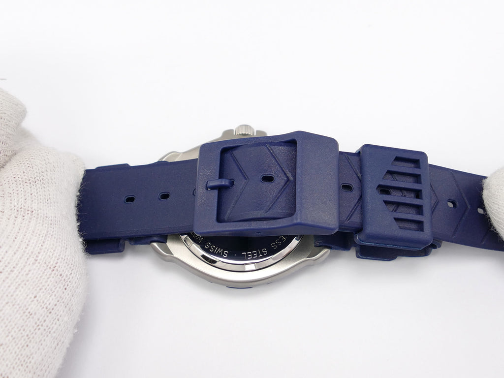 TAG Heuer Formula 1 Mid Size 370.513 New Blue Plastic Strap