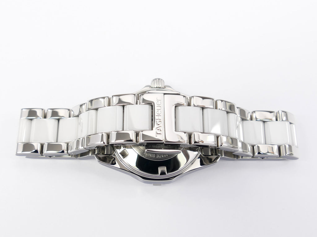 TAG Heuer Aquaracer WAY141B White Ceramic and stainless steel BA0919 bracelet