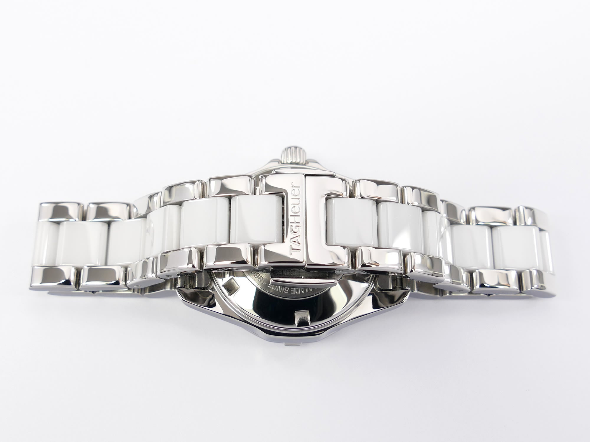 TAG Heuer Aquaracer WAY141B White Ceramic and stainless steel BA0919 bracelet