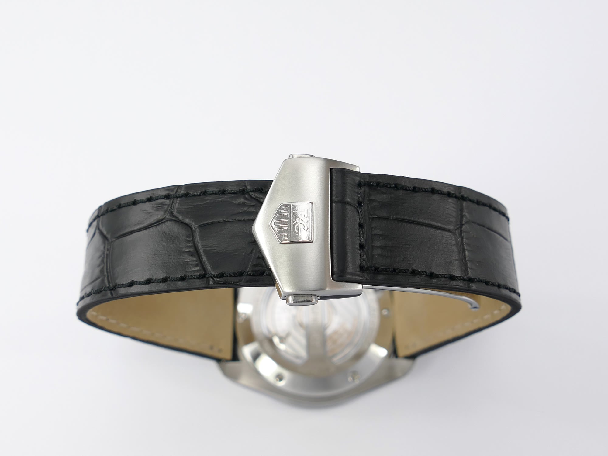 TAG Heuer Grand Carrera WAV511B stainless steel deployment clasp
