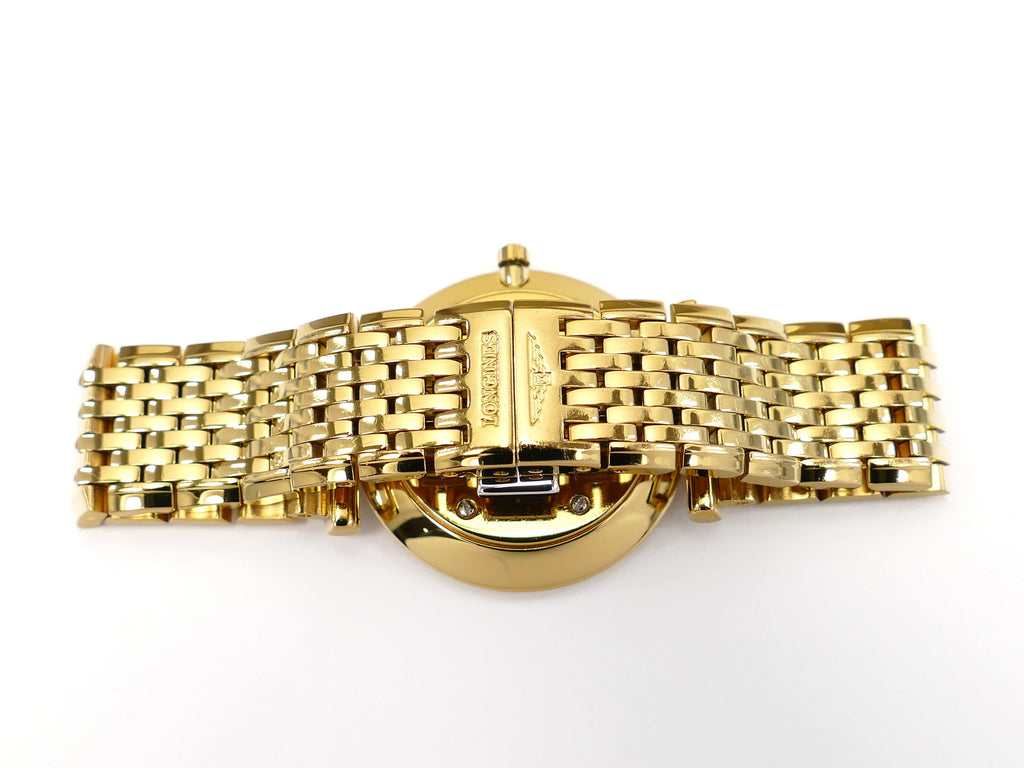 Longines La Grande Classique L4.512.2 Gold PVD bracelet
