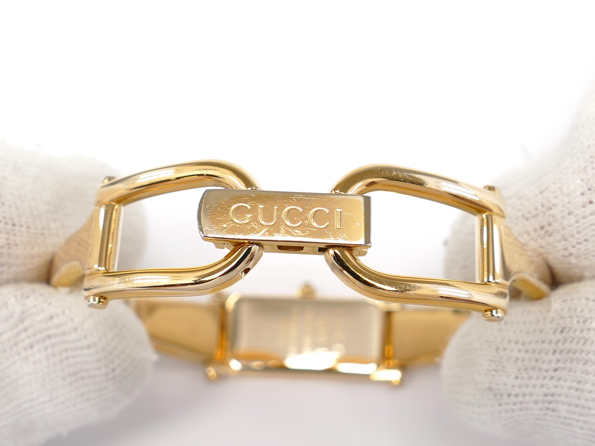 Gucci 1500L 18k Gold Plated bangle clip